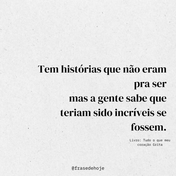 Frases de Amor de Livros