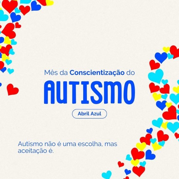 frase: Autismo não é uma escolha, mas aceitação é