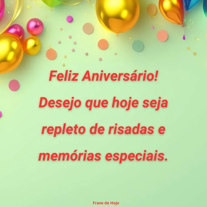 Mensagens Carinhosas - Frases de Aniversário