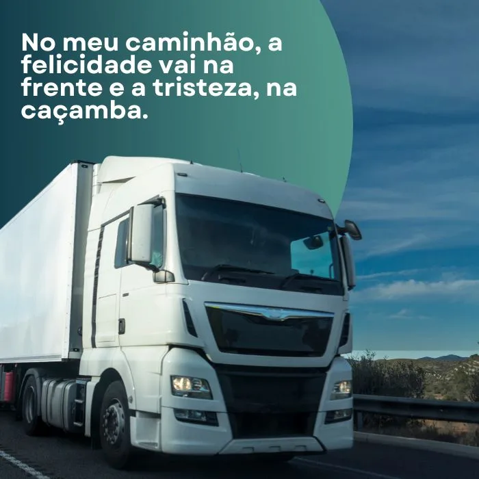 frase de caminhoneiro 